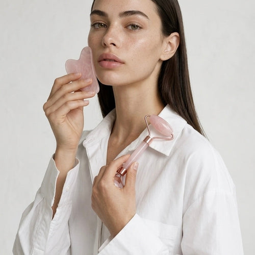 Gua-Sha et Rouleau Visage Lumara
