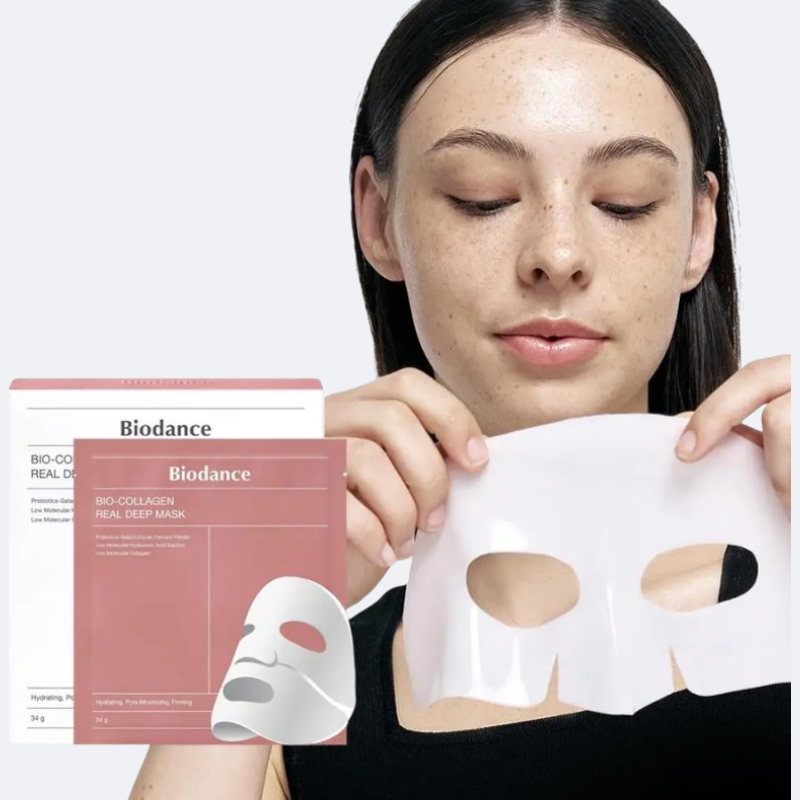 Masque collagène feuille anti-âge repulpant