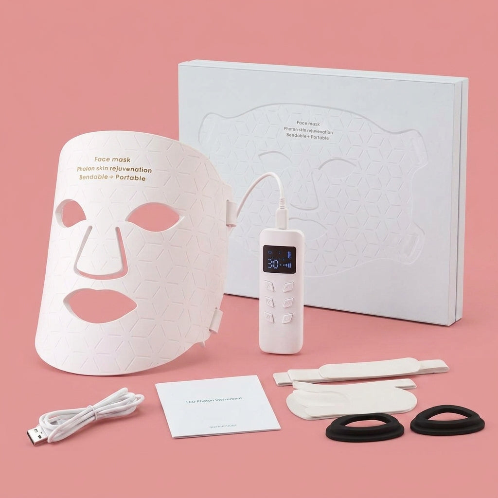Masque LED Lumaraglow 4 longueurs d’onde — vue du produit